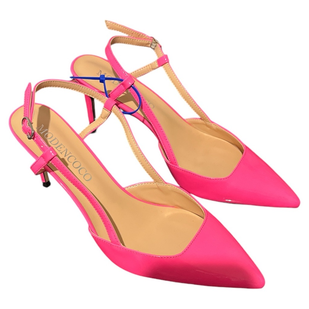 Modencoco vibrant pink size 9 women’s heels